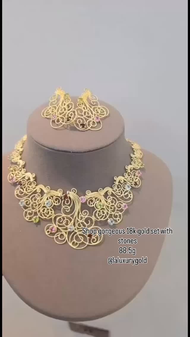 Bridal gold set